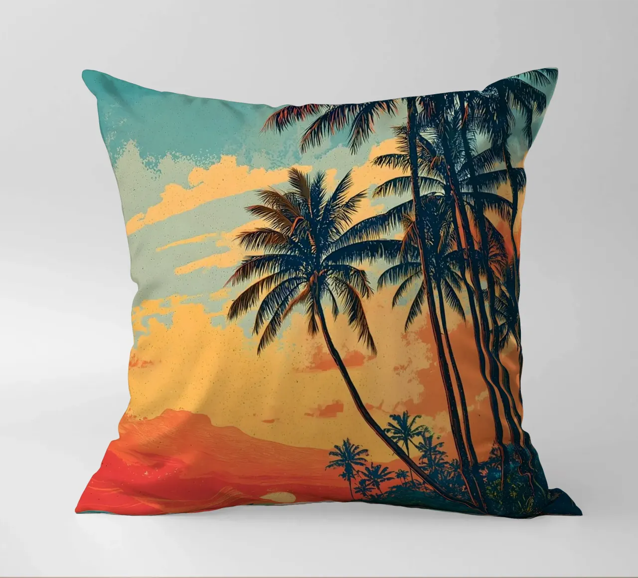 Kauai Hawaii vintage Reiseposter cuscino da Vintage Travel Art