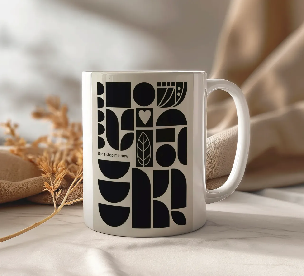 DON‘T STOP ME NOW tazza in ceramica da 20 Farben