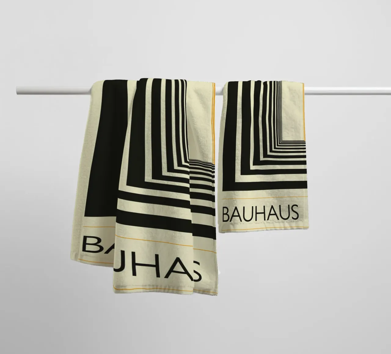 Mostra Bauhaus 1927 asciugamano da bagno da LaylaOzHome