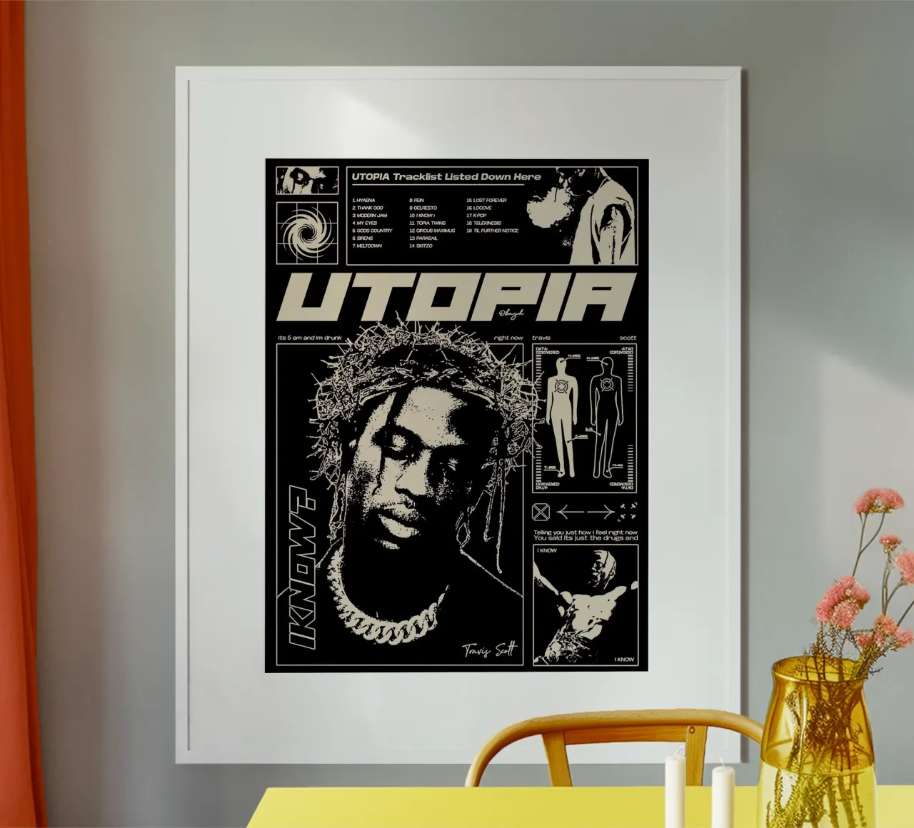 travis scott utopia art hahnemühle de music soul
