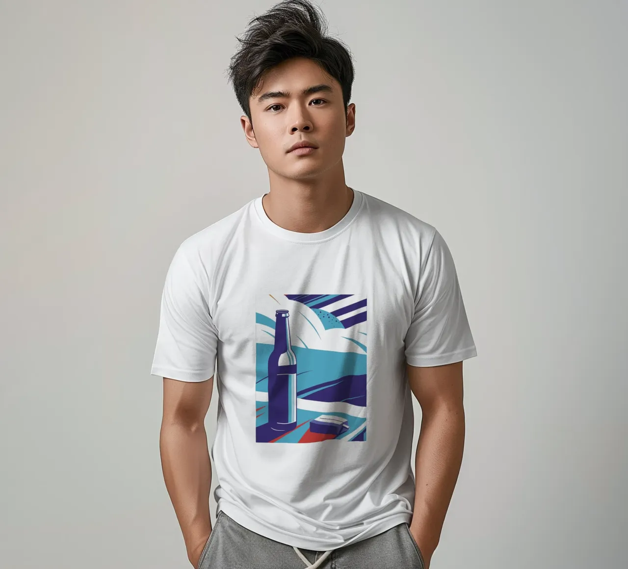Scatola per birra e sigarette t-shirt da STORE PRESENCE