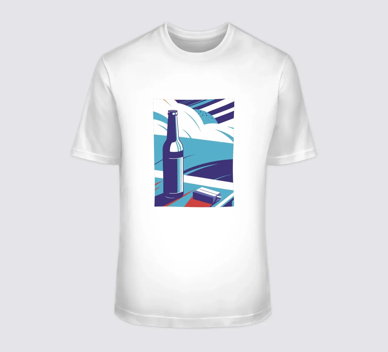 Scatola per birra e sigarette t-shirt da STORE PRESENCE