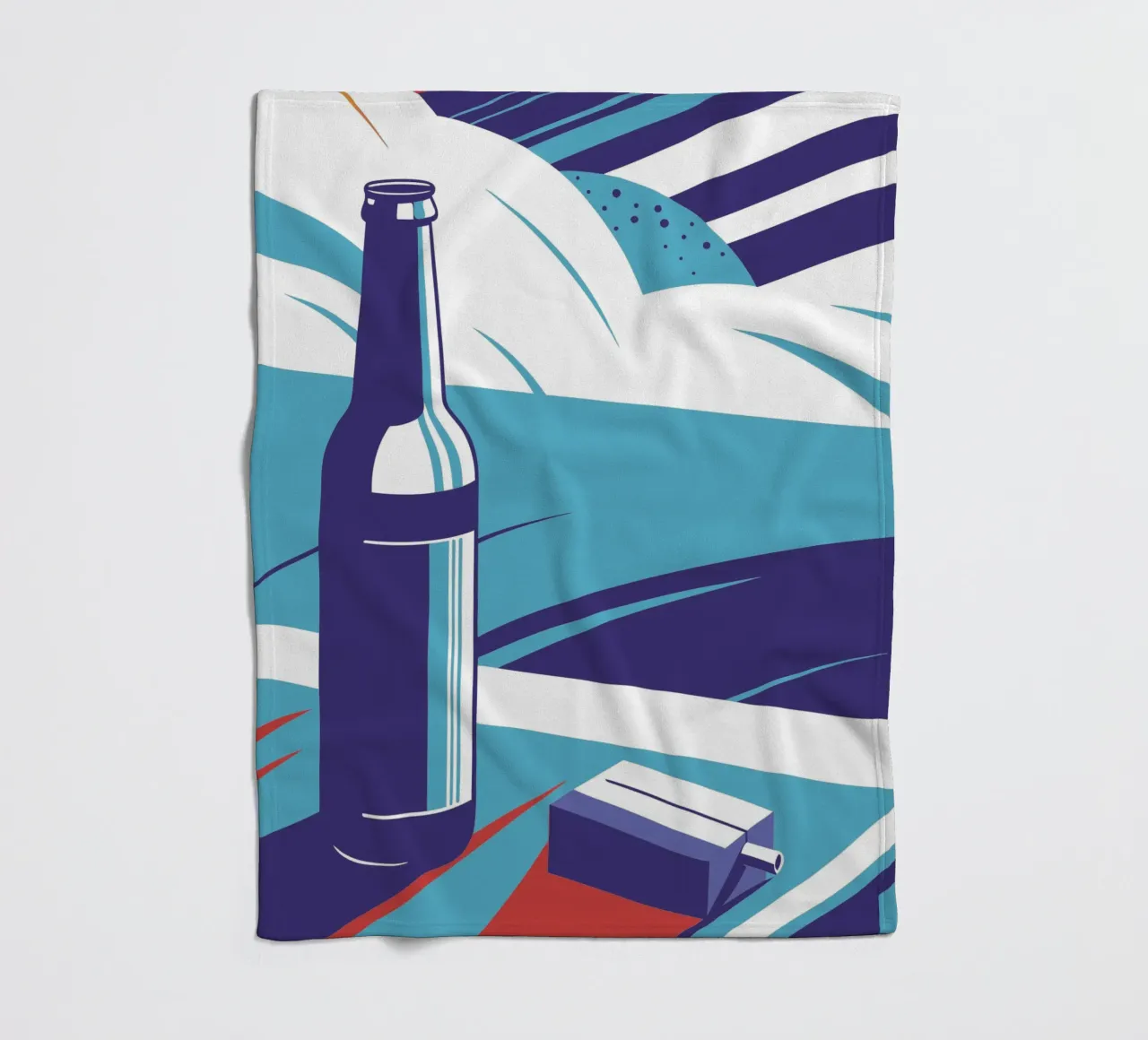 Scatola per birra e sigarette coperta in pile da STORE PRESENCE