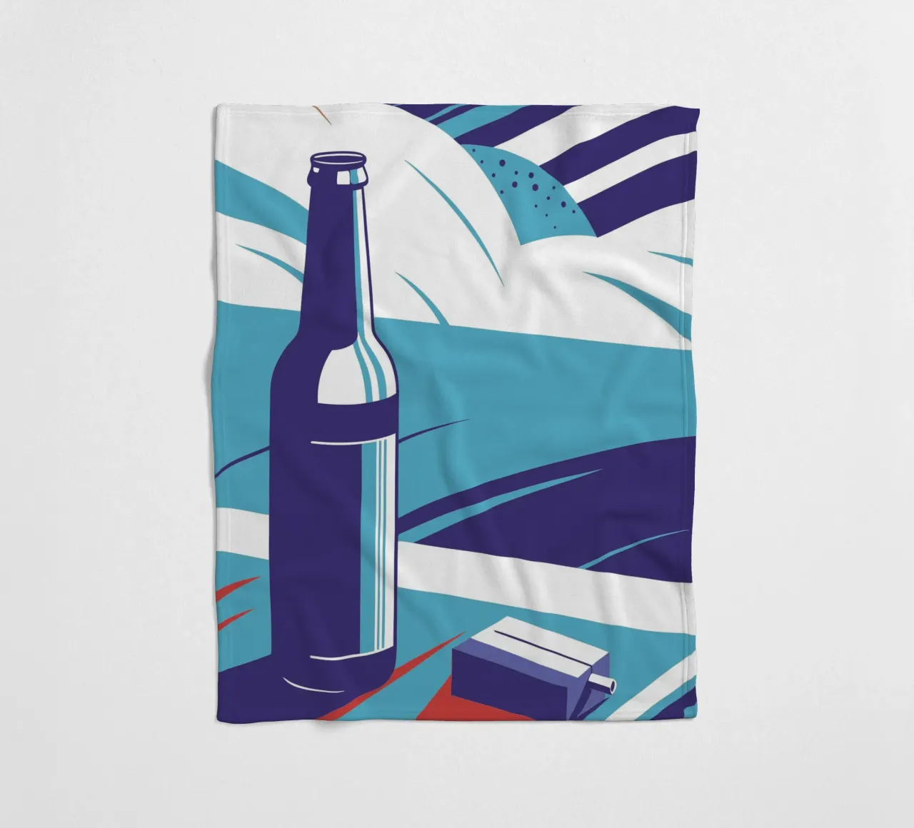 Scatola per birra e sigarette coperta in pile da STORE PRESENCE