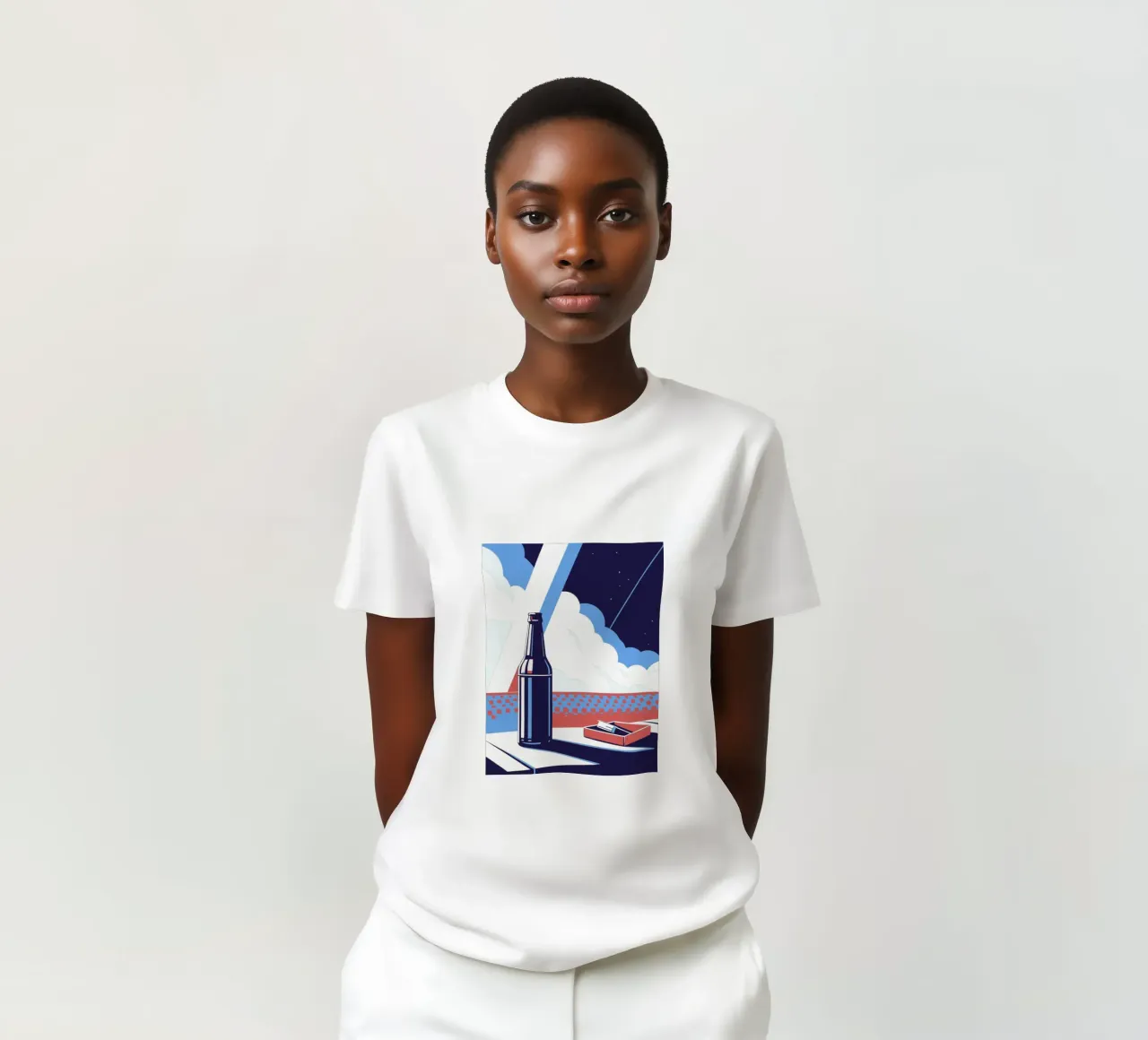 Scatola per birra e sigarette t-shirt da STORE PRESENCE