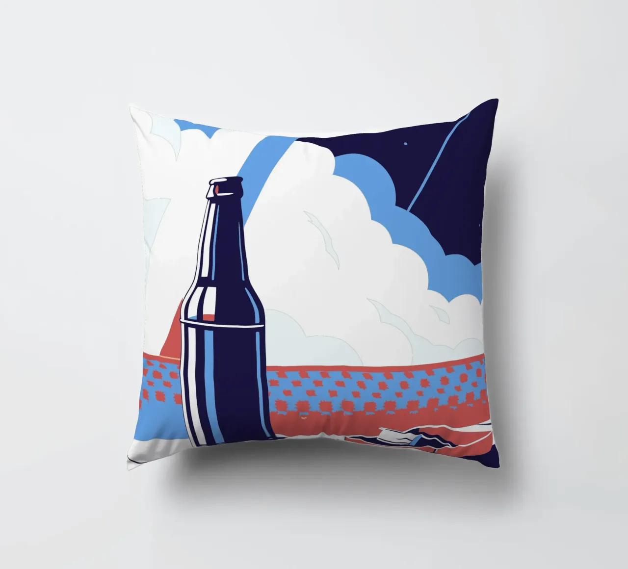 Scatola per birra e sigarette cuscino da STORE PRESENCE