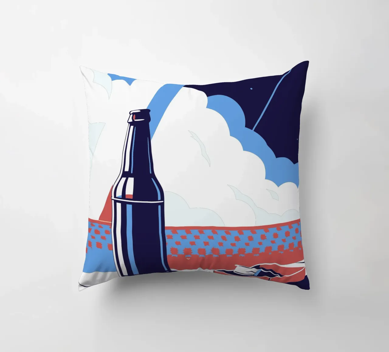 Scatola per birra e sigarette cuscino da STORE PRESENCE