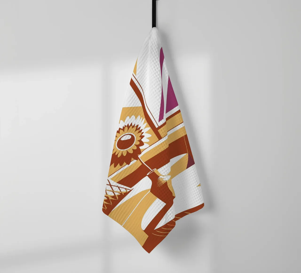 Sunflower Vase Living Room tea towel by STORE PRESENCE