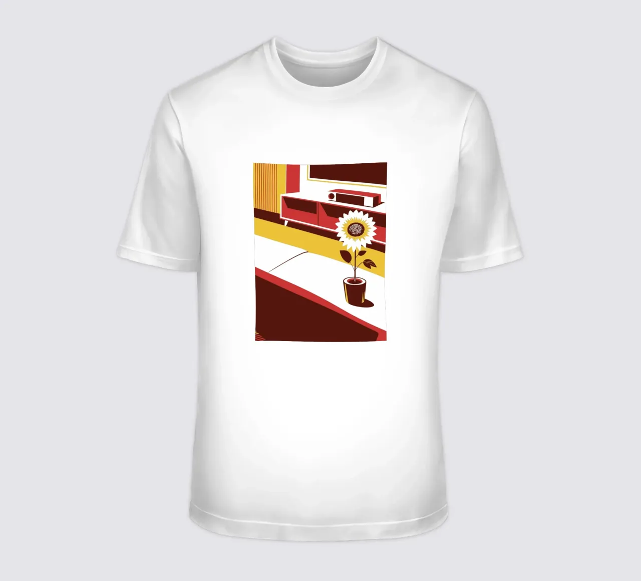 Girasole in camera t-shirt da STORE PRESENCE