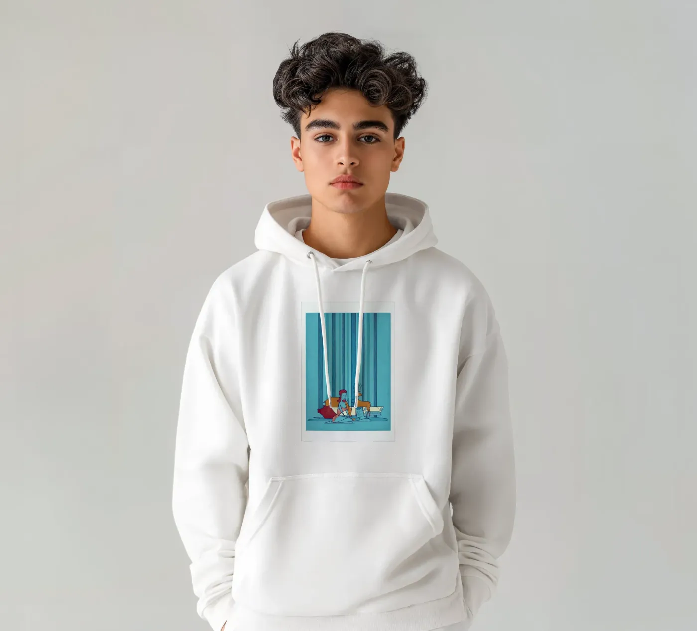 POOL hoodie van Ale Giorgini