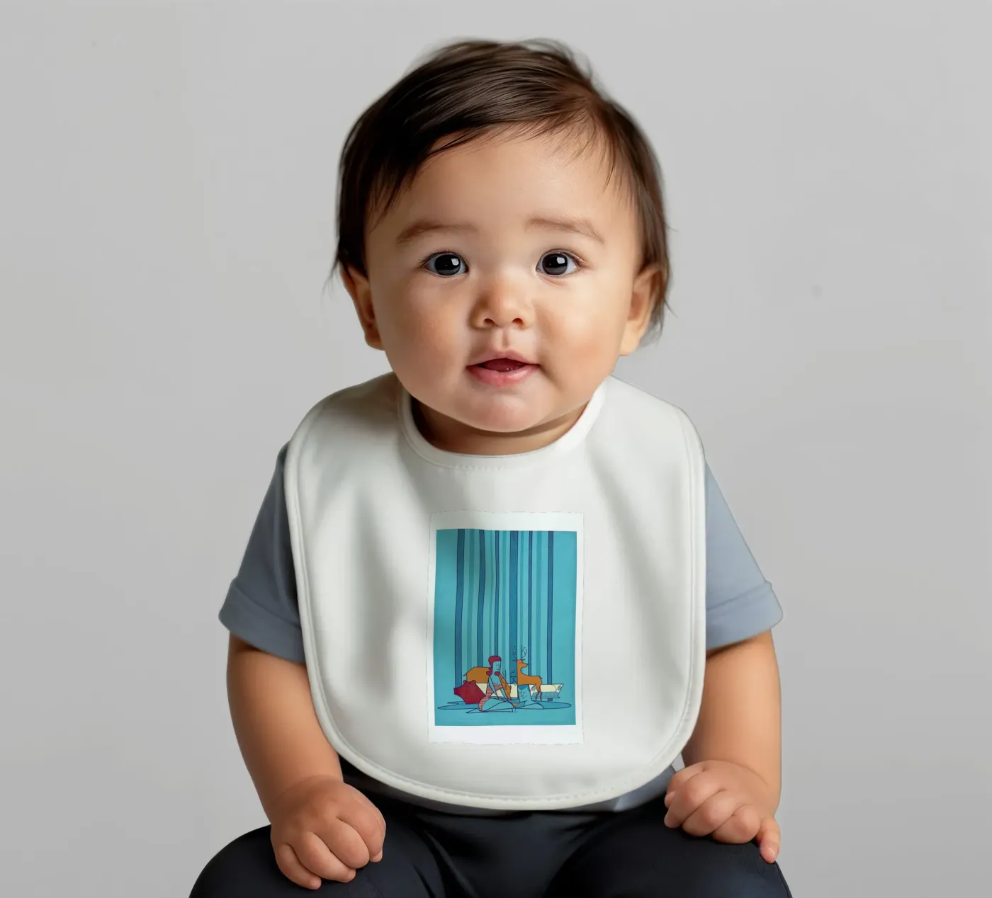 POOL baby bib by Ale Giorgini