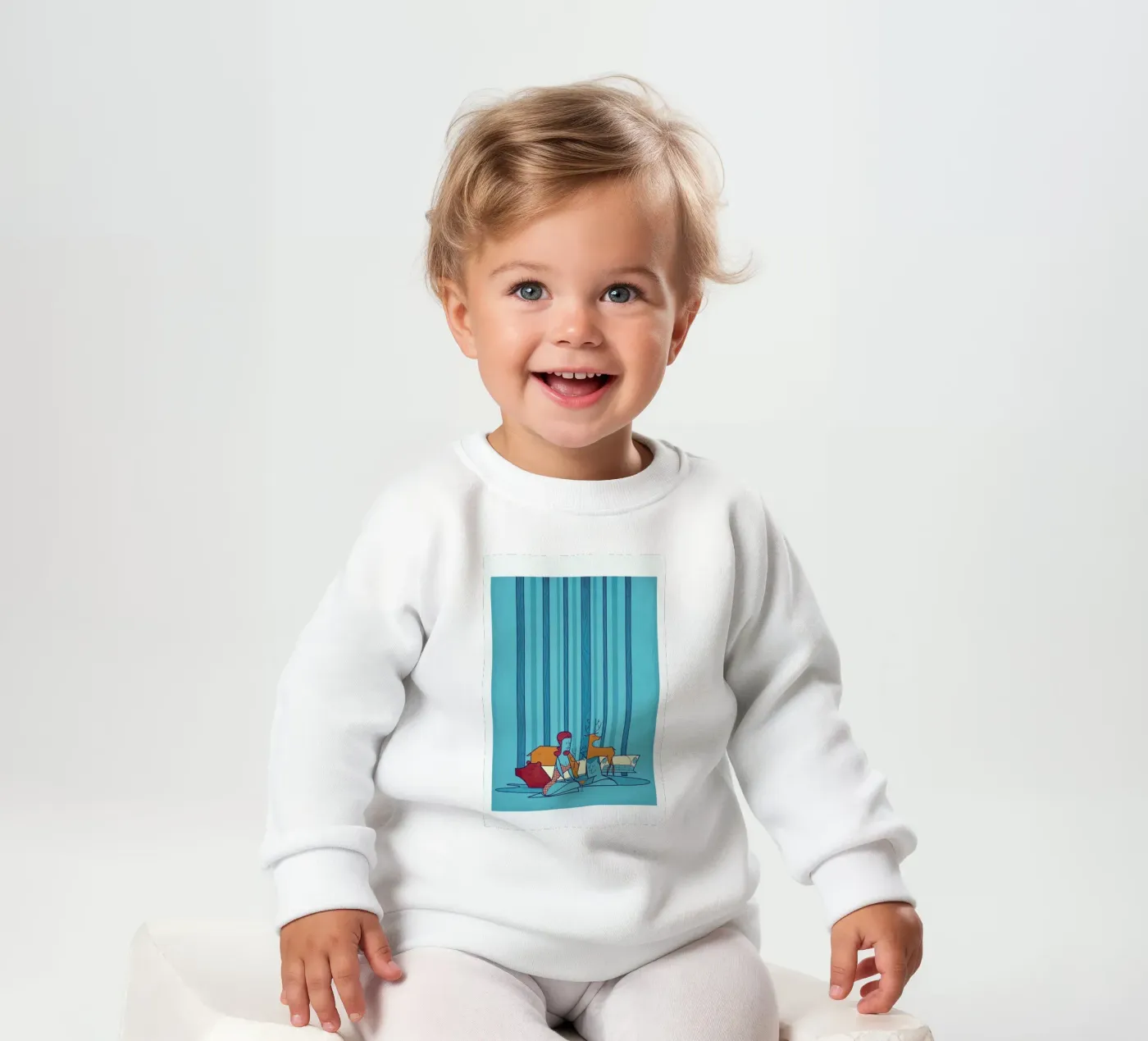 POOL felpa neonato da Ale Giorgini