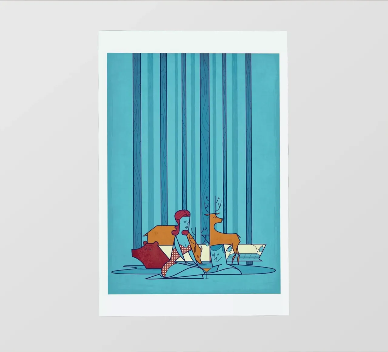 POOL pellicola backlit da Ale Giorgini