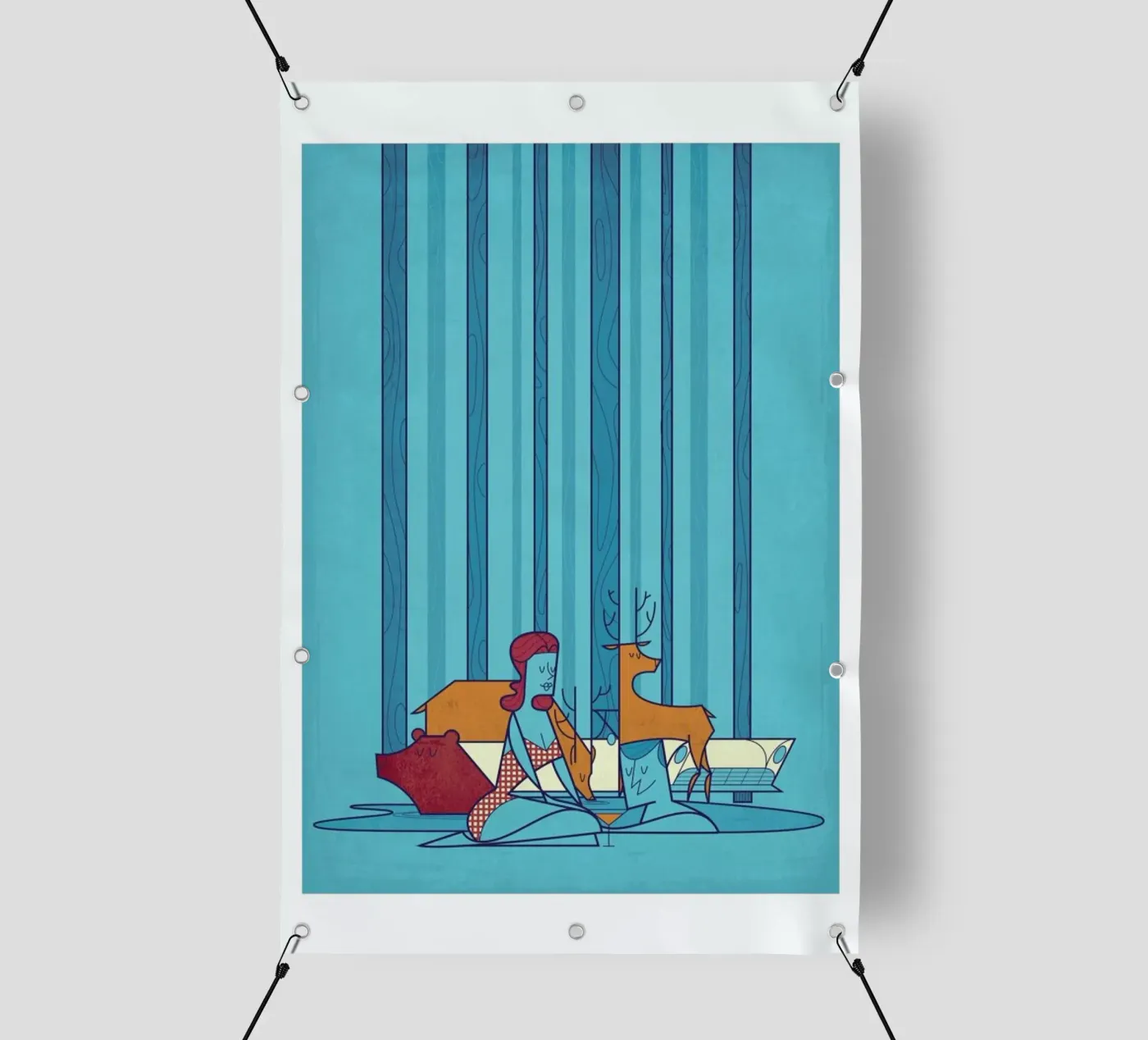 POOL telo in pvc da Ale Giorgini