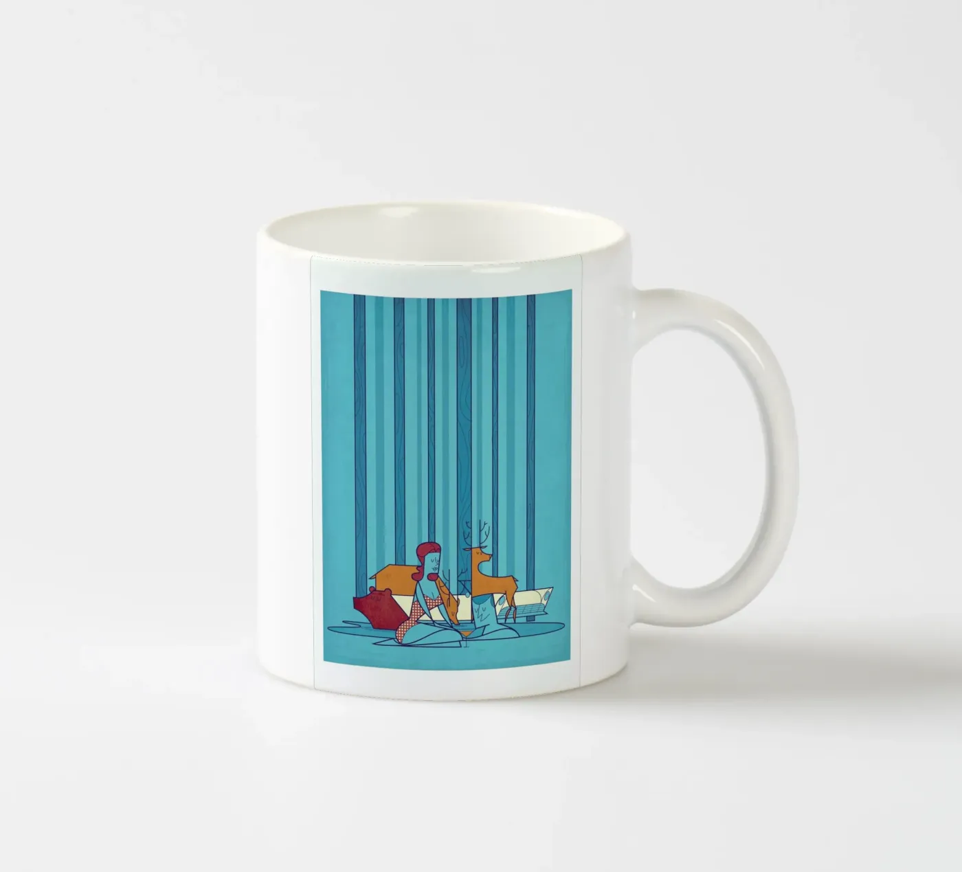 POOL ceramic mug by Ale Giorgini