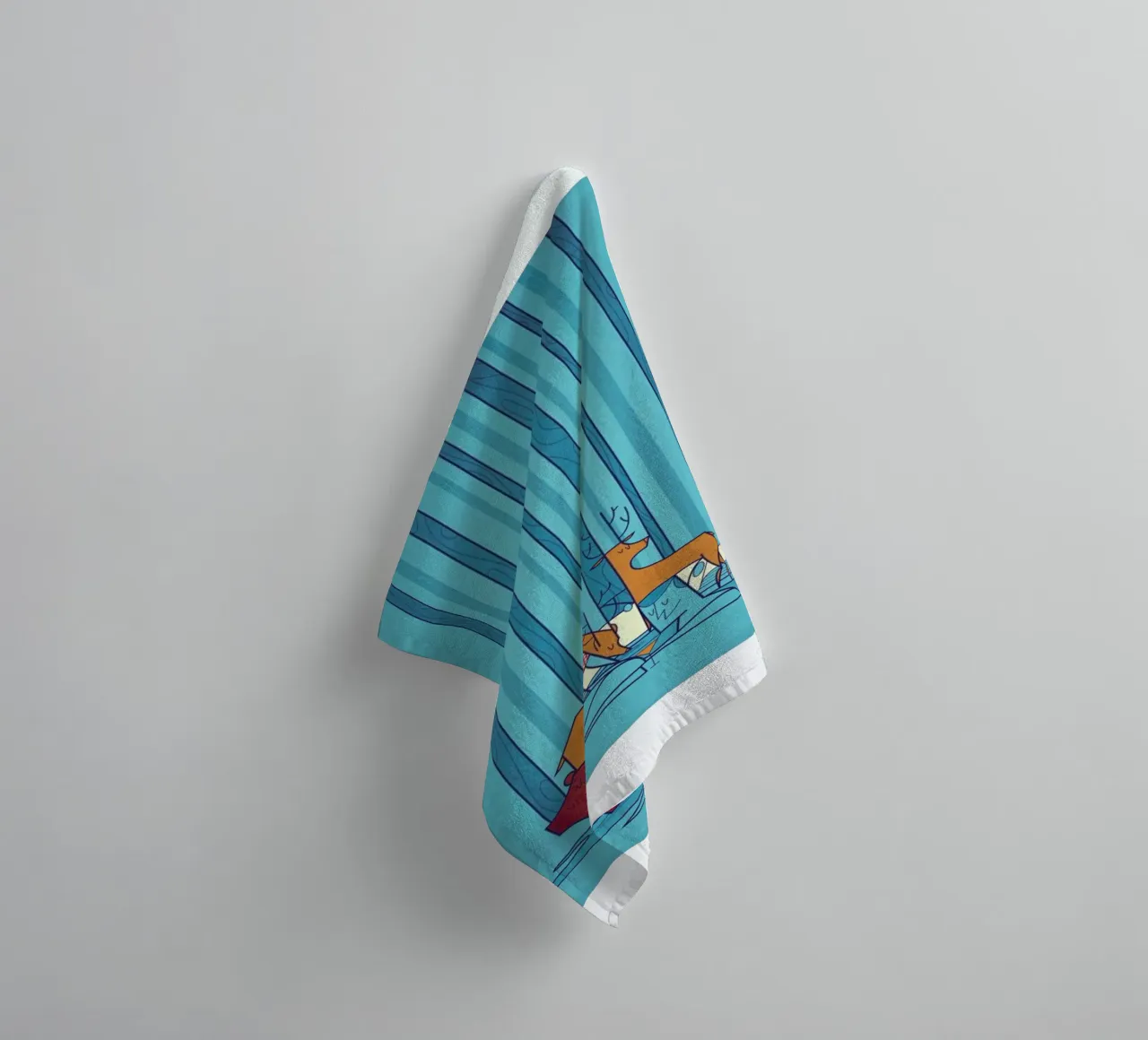 POOL towel by Ale Giorgini