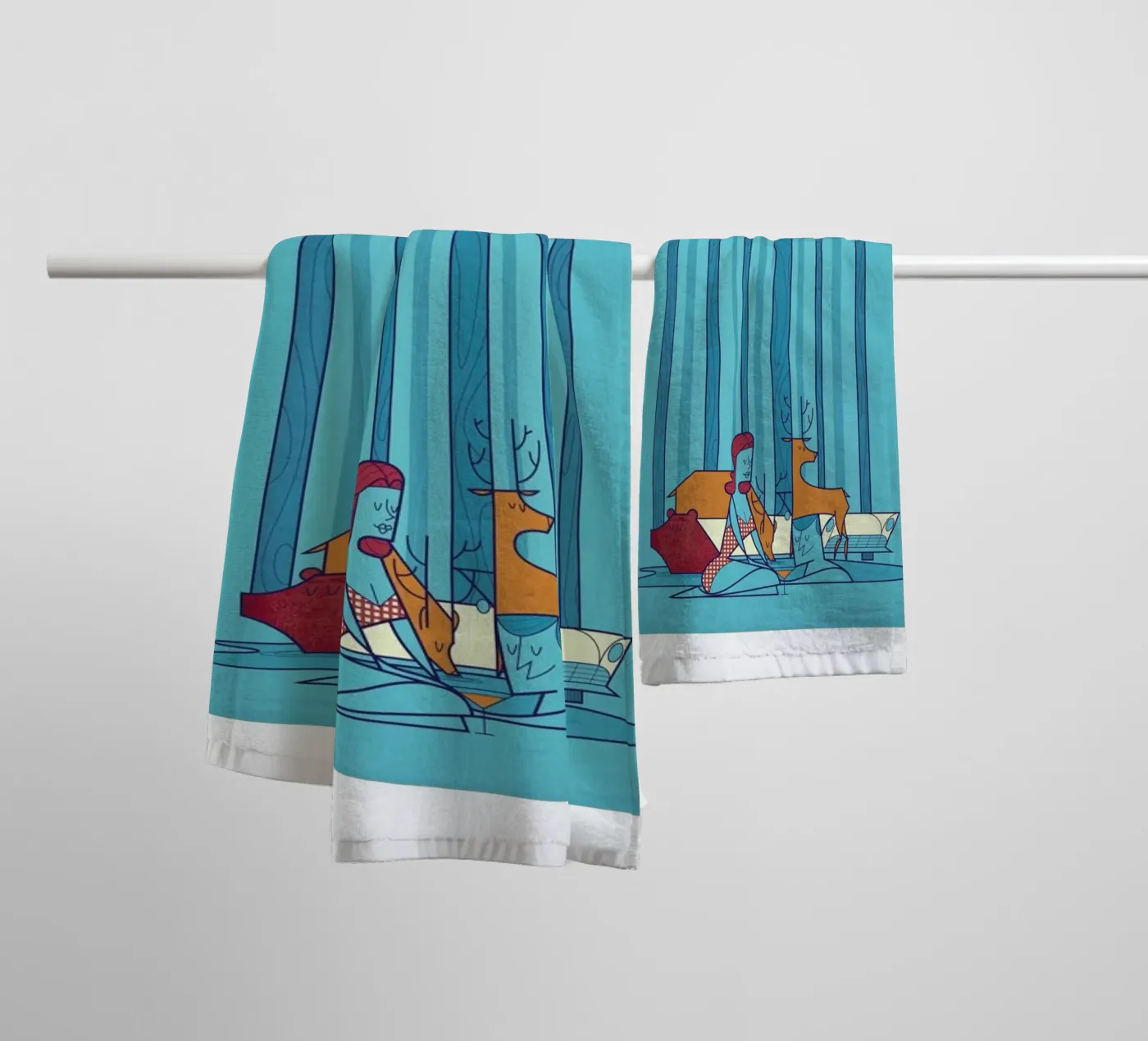 POOL badhanddoek van Ale Giorgini