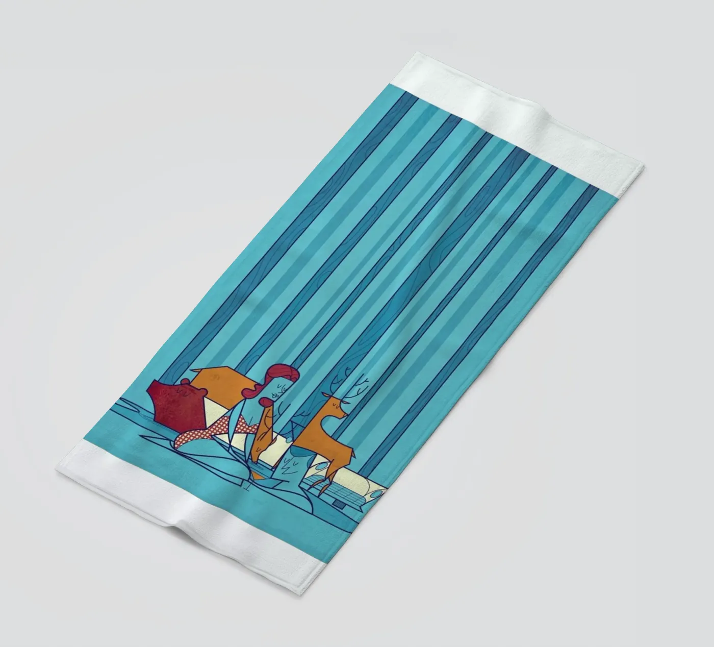 POOL strandhanddoek van Ale Giorgini