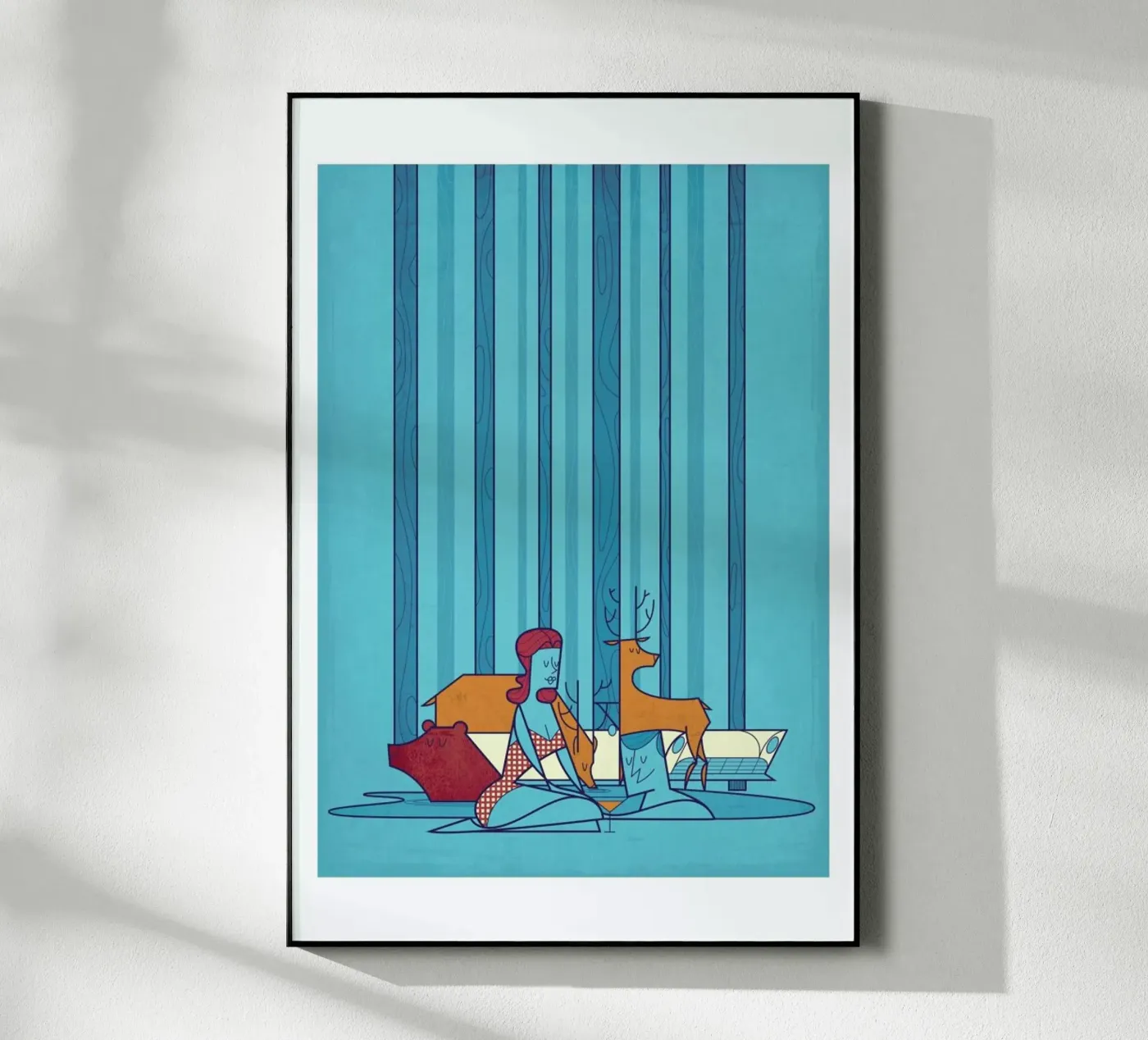 POOL acryl van Ale Giorgini