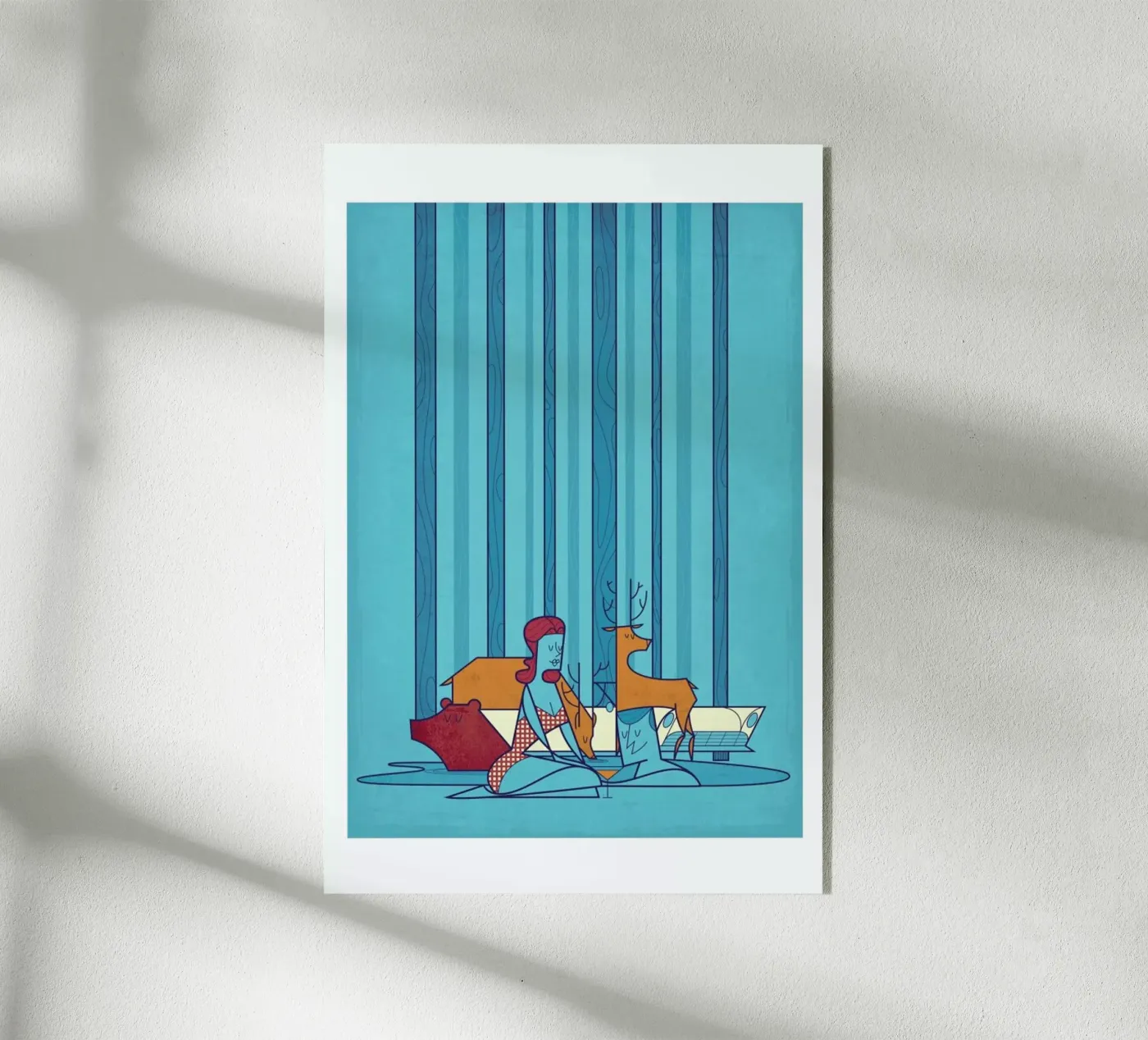POOL acryl van Ale Giorgini