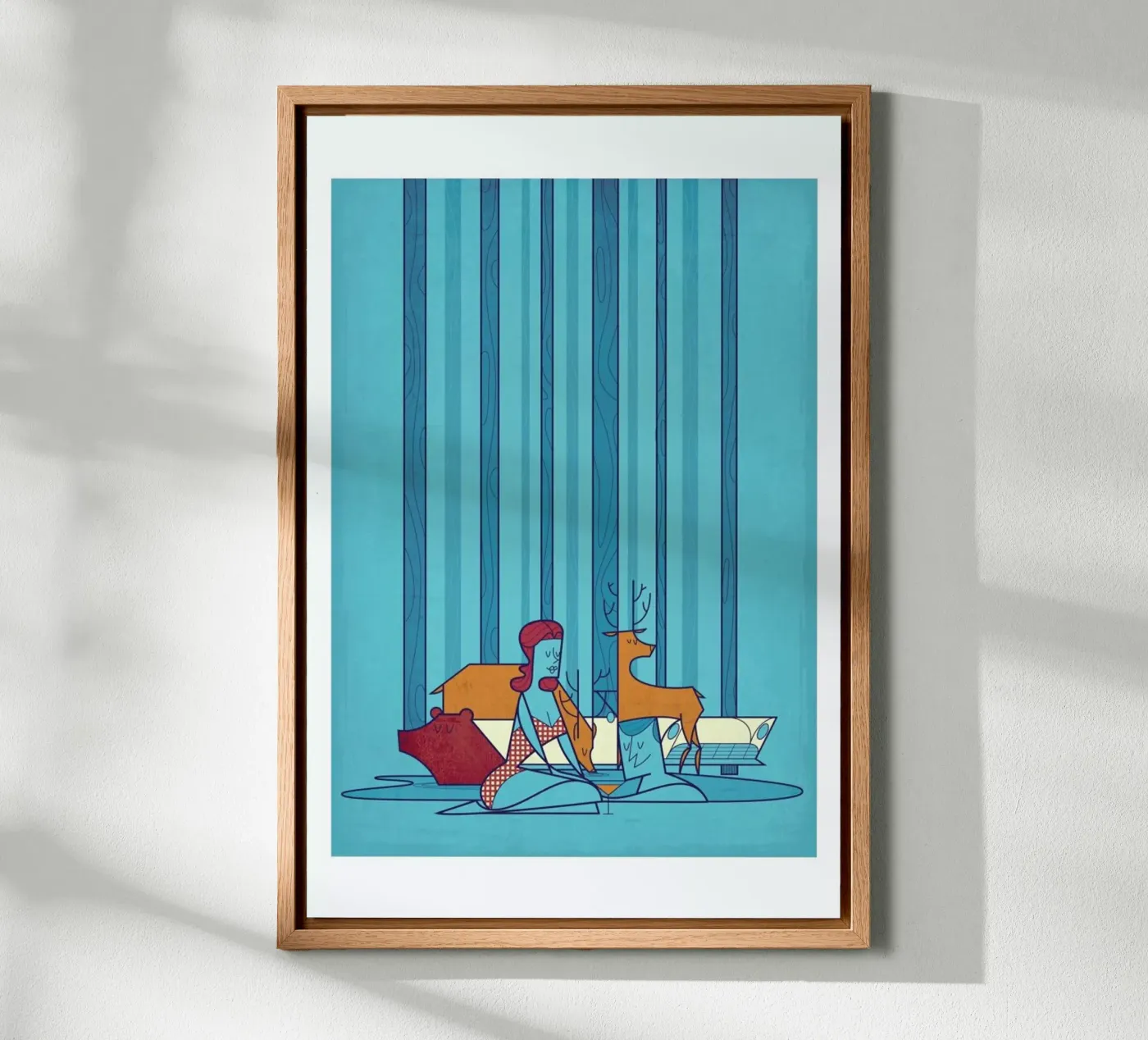 POOL Leinwand von Ale Giorgini