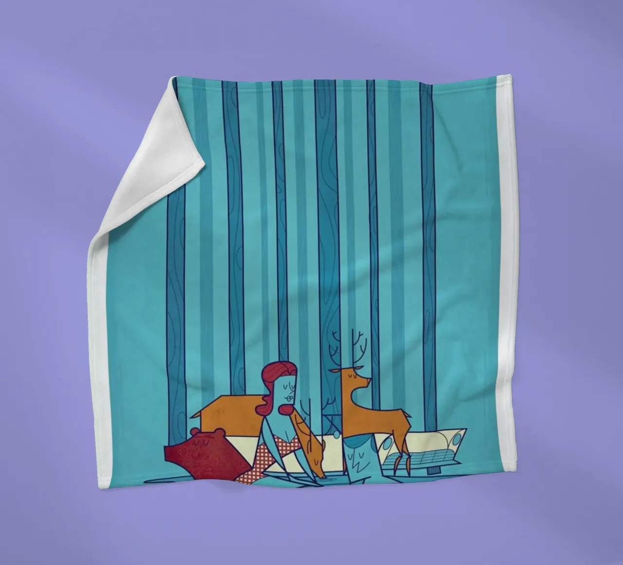 POOL fleecedeken van Ale Giorgini