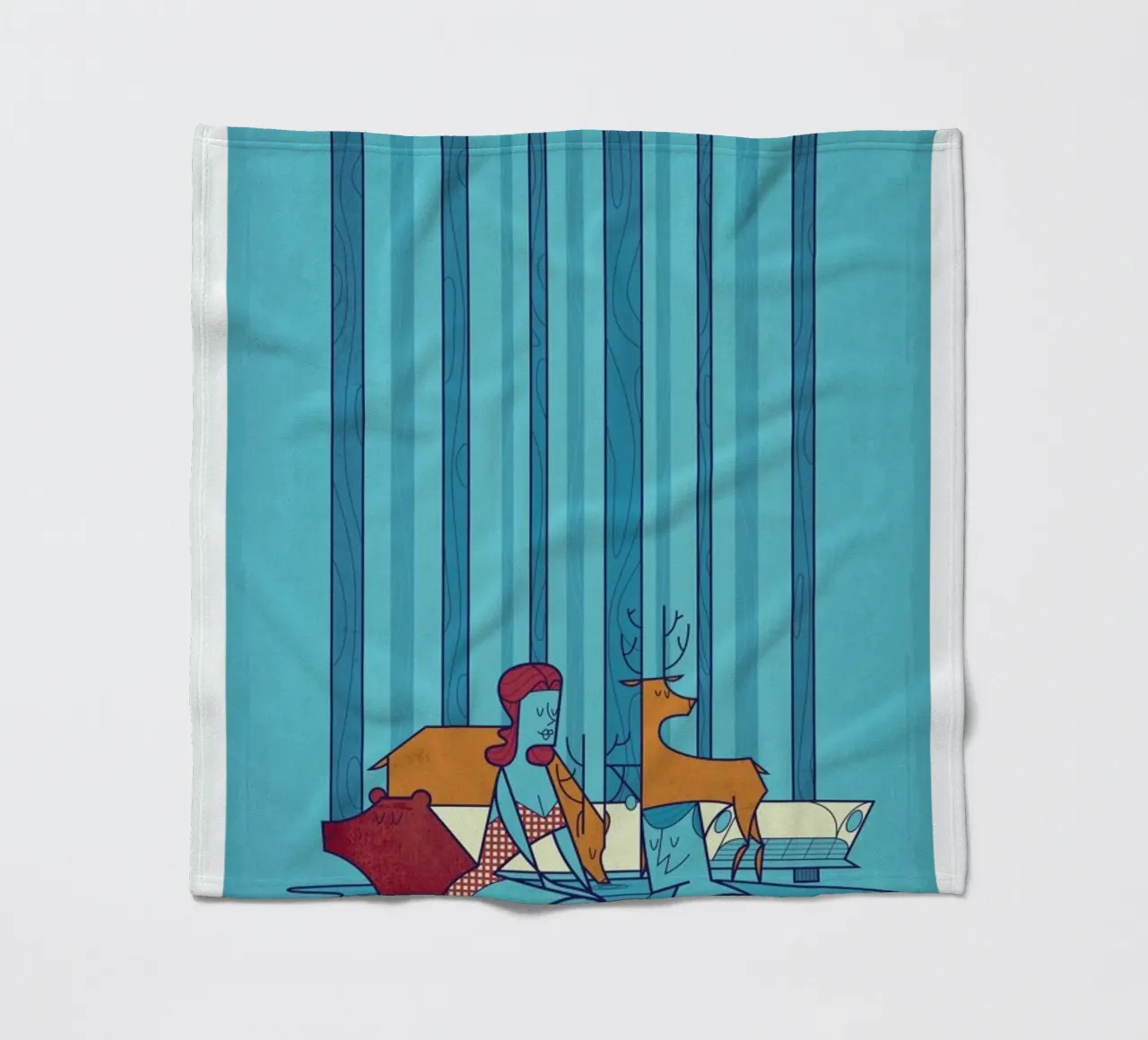 POOL fleecedeken van Ale Giorgini