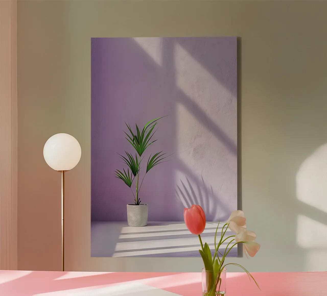 Lavender Light canvas by lieblu