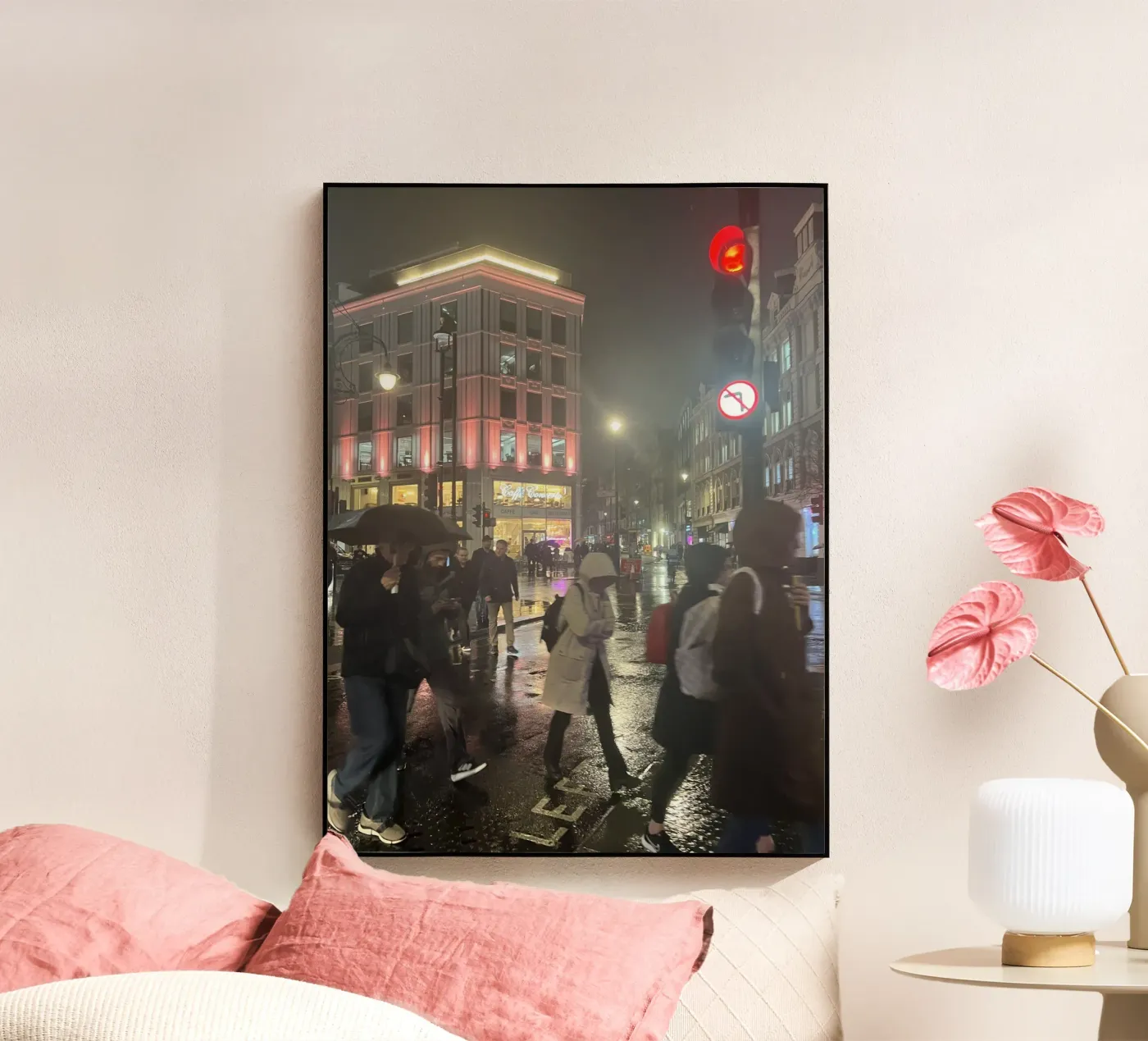 Rainy London plexiglass da Sous le ciel