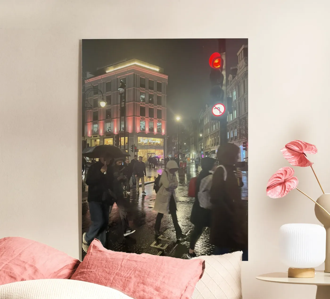 Rainy London plexiglass da Sous le ciel