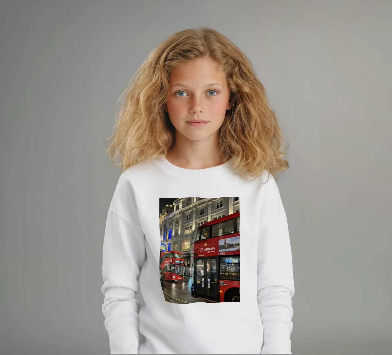 London bus felpa bambino da Sous le ciel