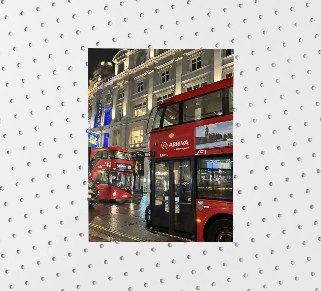London bus adesivo da Sous le ciel