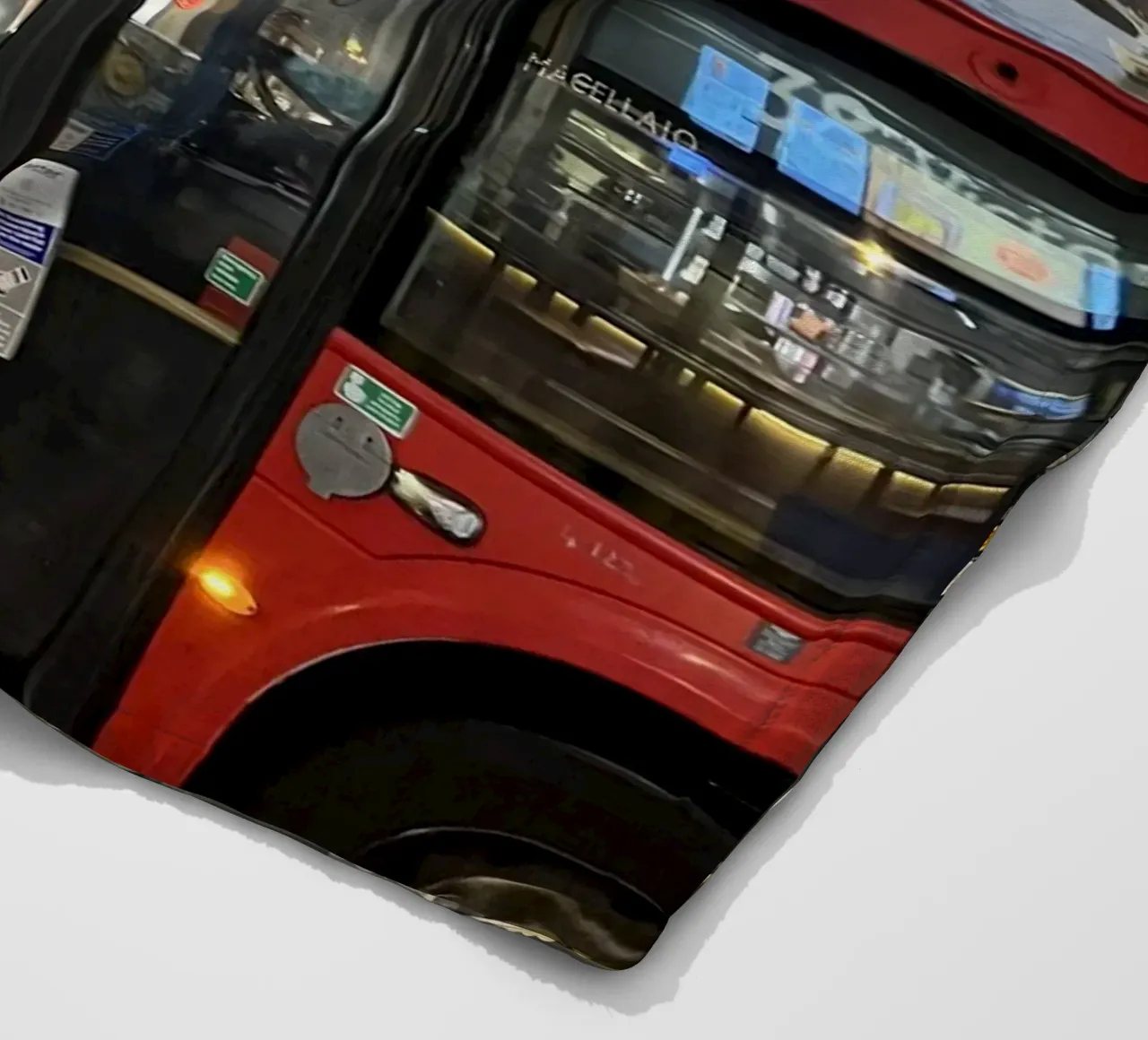 London bus coperta in pile da Sous le ciel