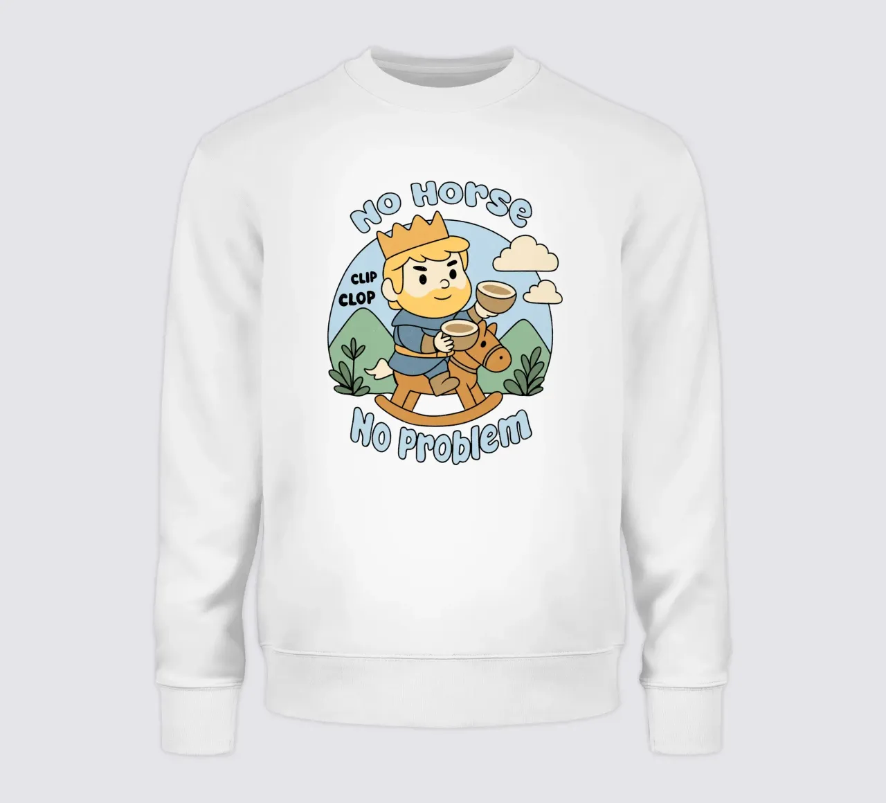 Nessun cavallo, nessun problema felpa da Loobs