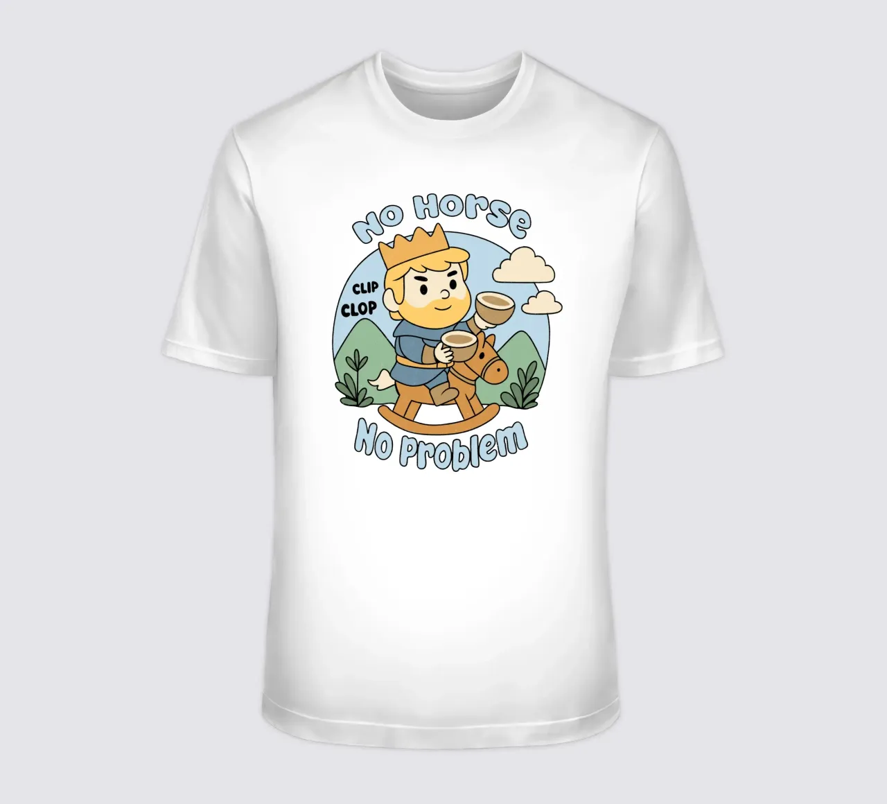 Nessun cavallo, nessun problema t-shirt da Loobs