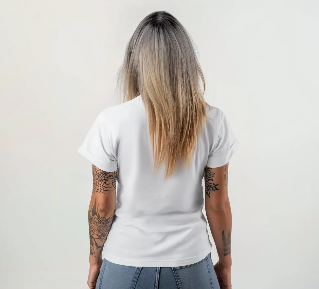 Muster Azulejos style grün 1 Kleeblatt t-shirt da Nica Colorie