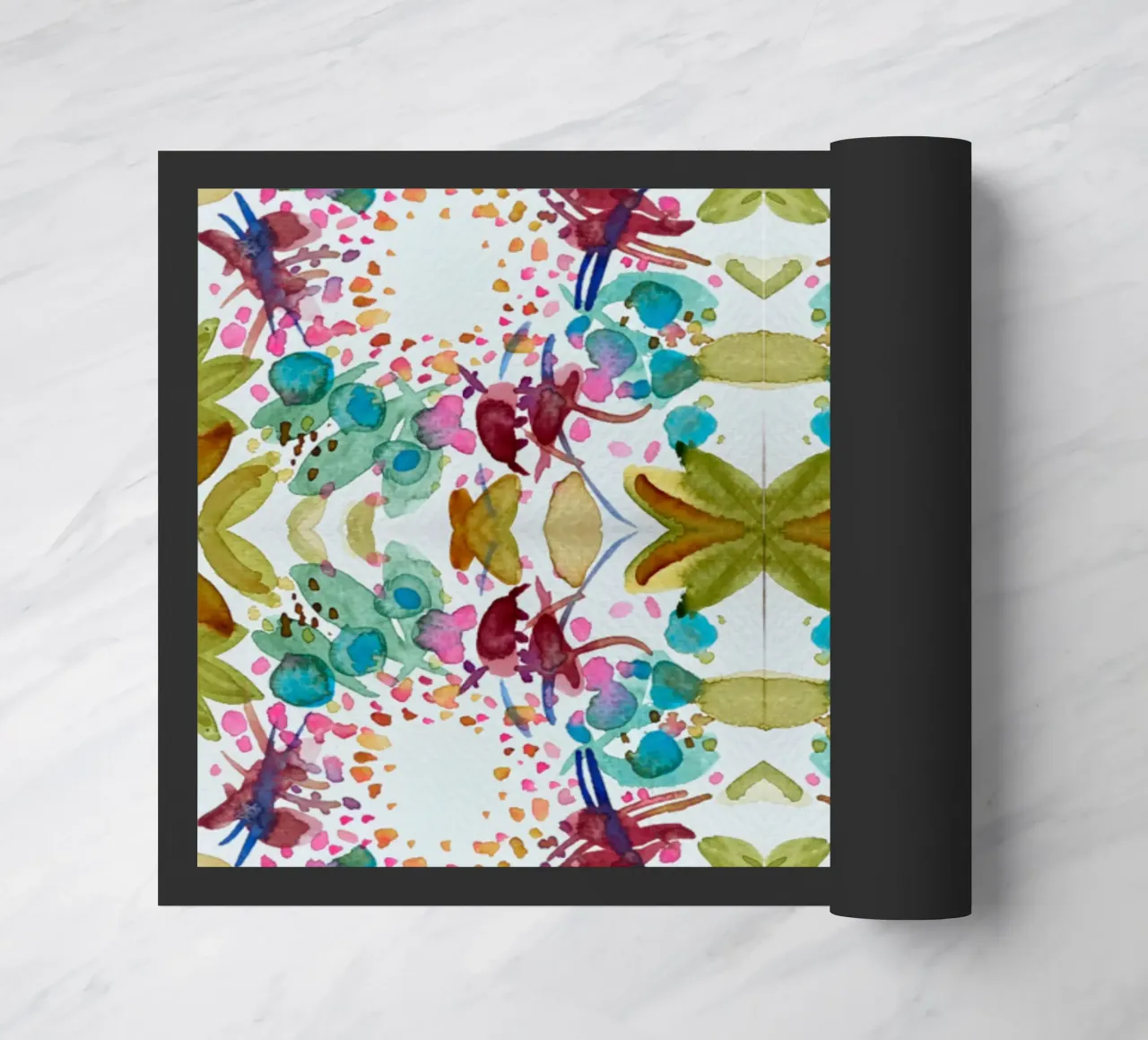 Muster Azulejos style grün 2 zerbino da Nica Colorie