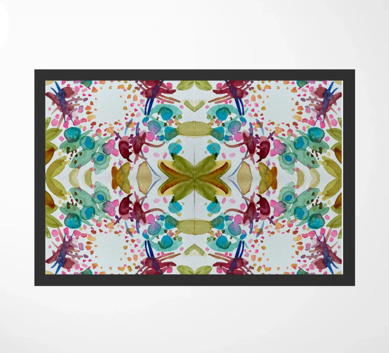 Muster Azulejos style grün 2 zerbino da Nica Colorie