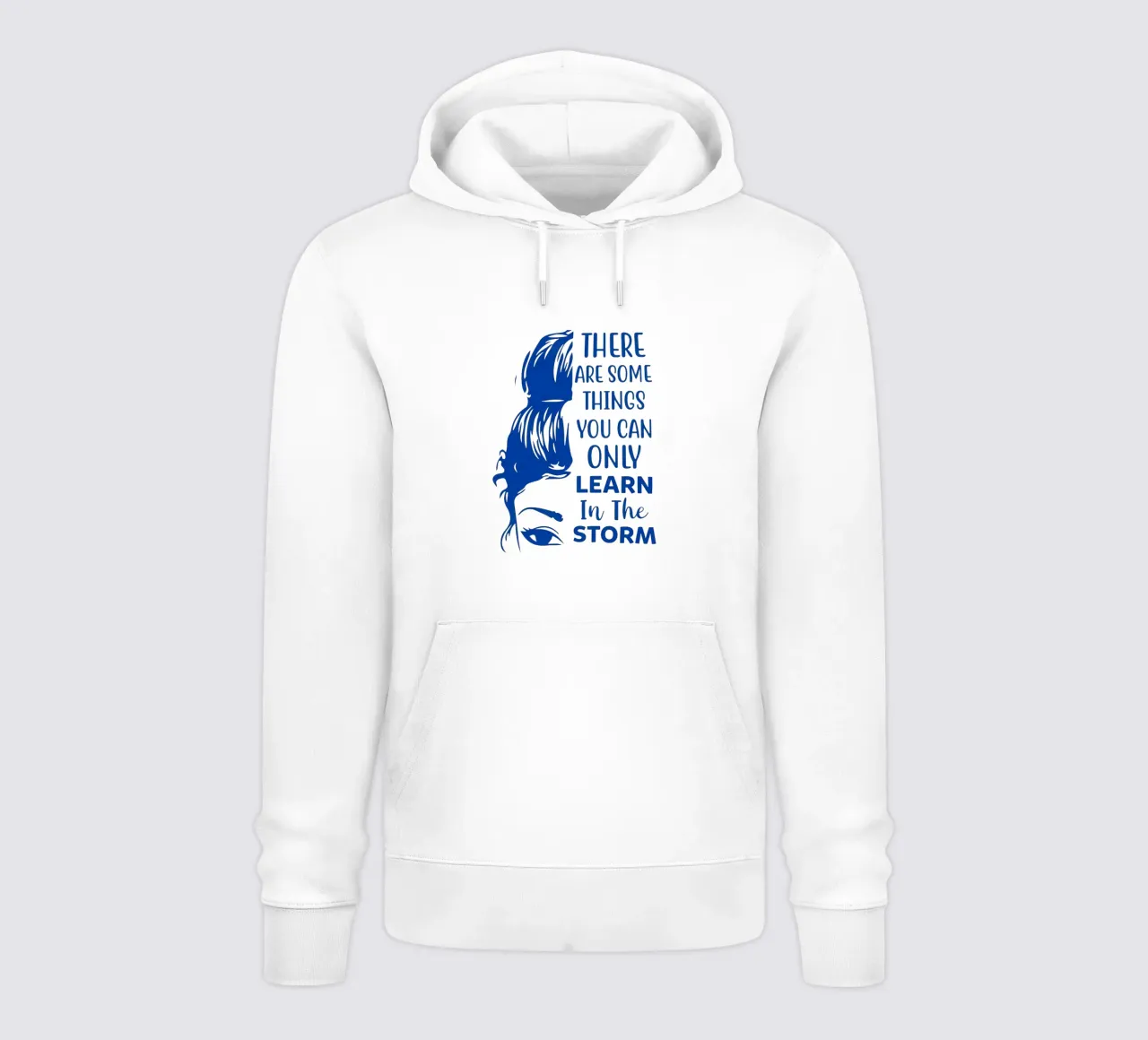 There are some things you can only learn in the storm hoodie by Whiskers & Ink Kreations