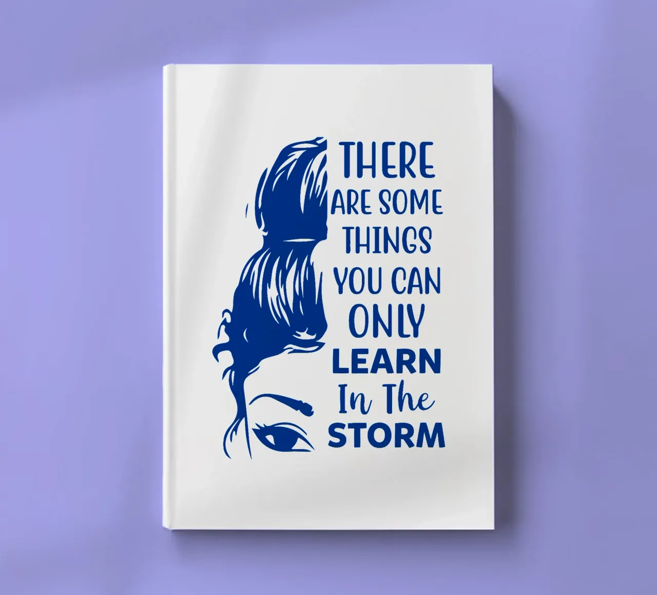There are some things you can only learn in the storm notebook by Whiskers & Ink Kreations