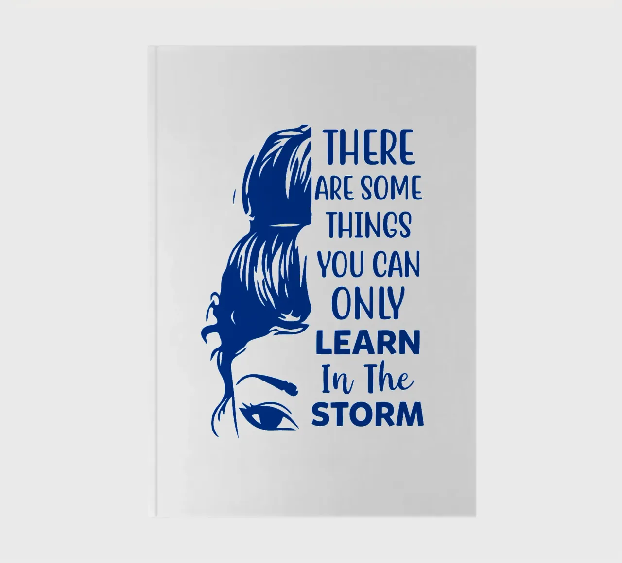 There are some things you can only learn in the storm notebook by Whiskers & Ink Kreations