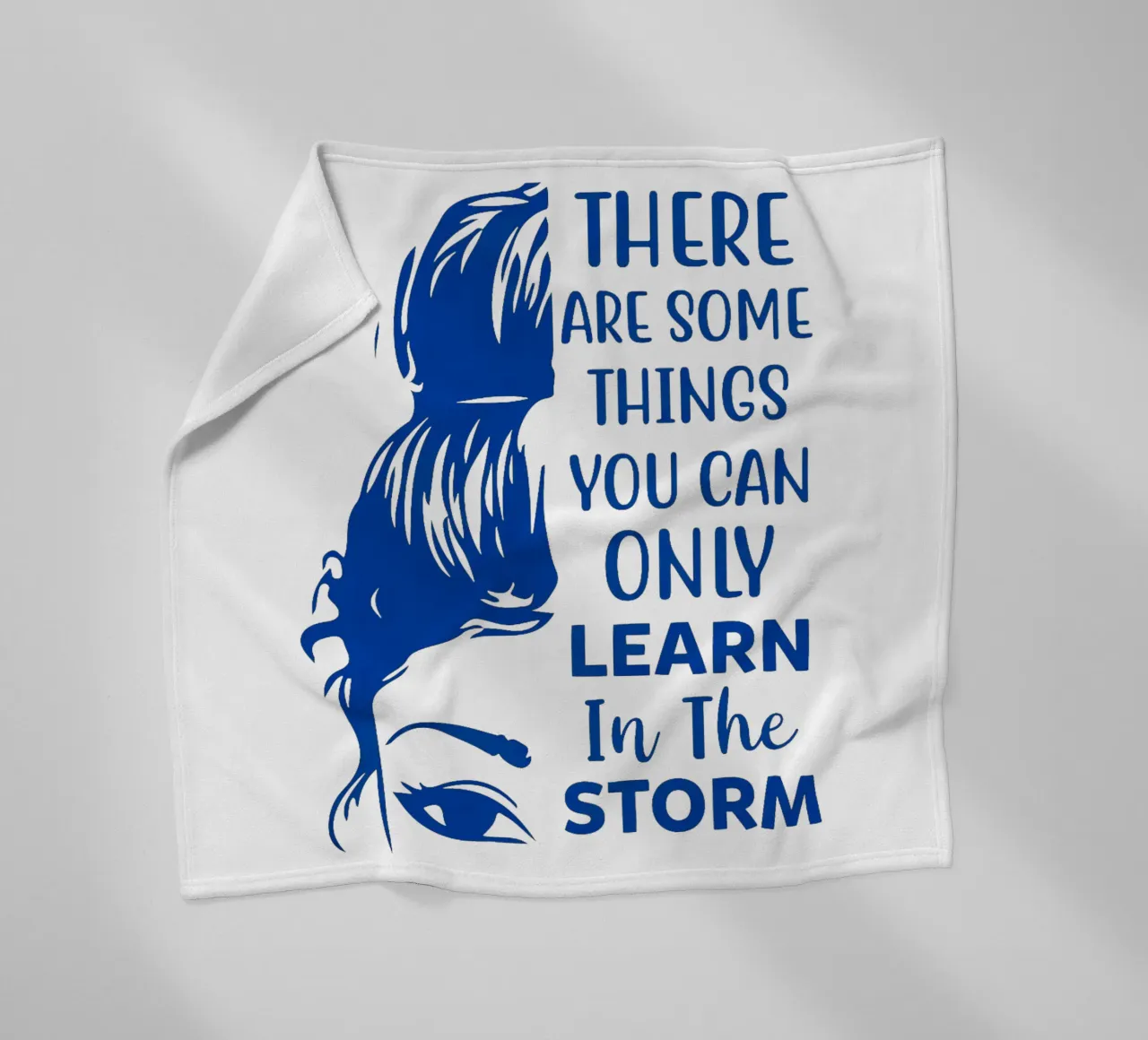 There are some things you can only learn in the storm fleece blanket by Whiskers & Ink Kreations