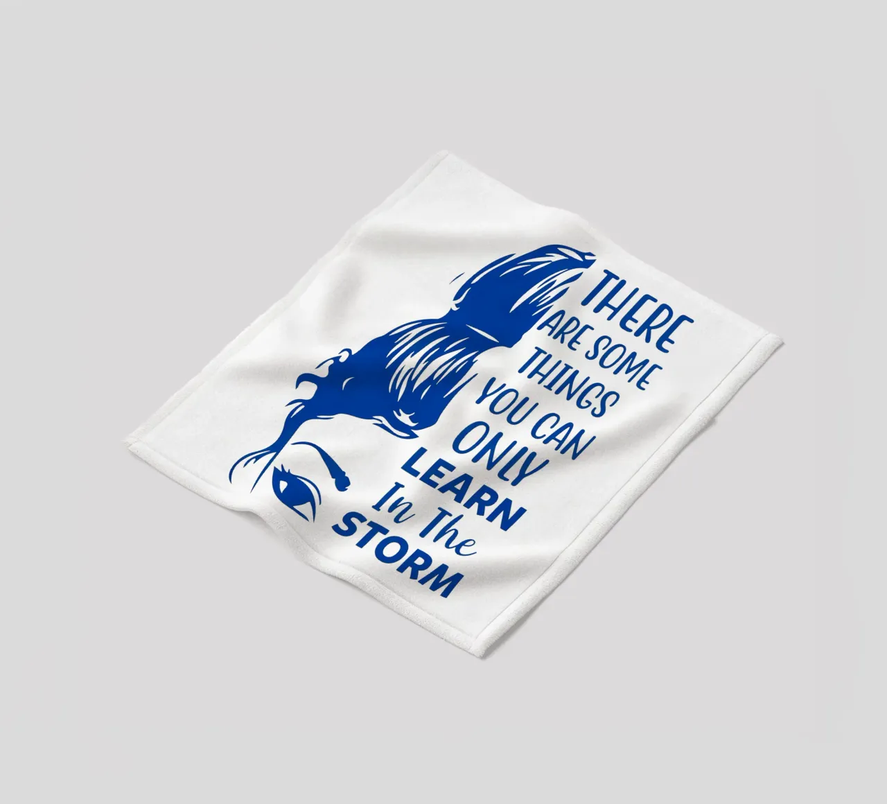 There are some things you can only learn in the storm fleece blanket by Whiskers & Ink Kreations