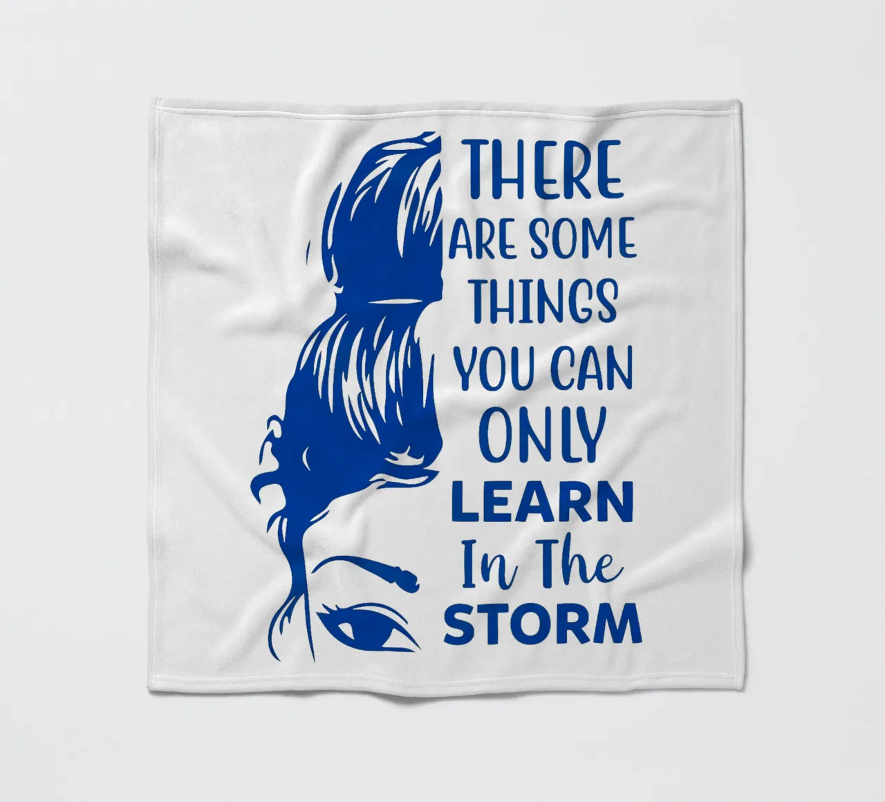 There are some things you can only learn in the storm fleece blanket by Whiskers & Ink Kreations