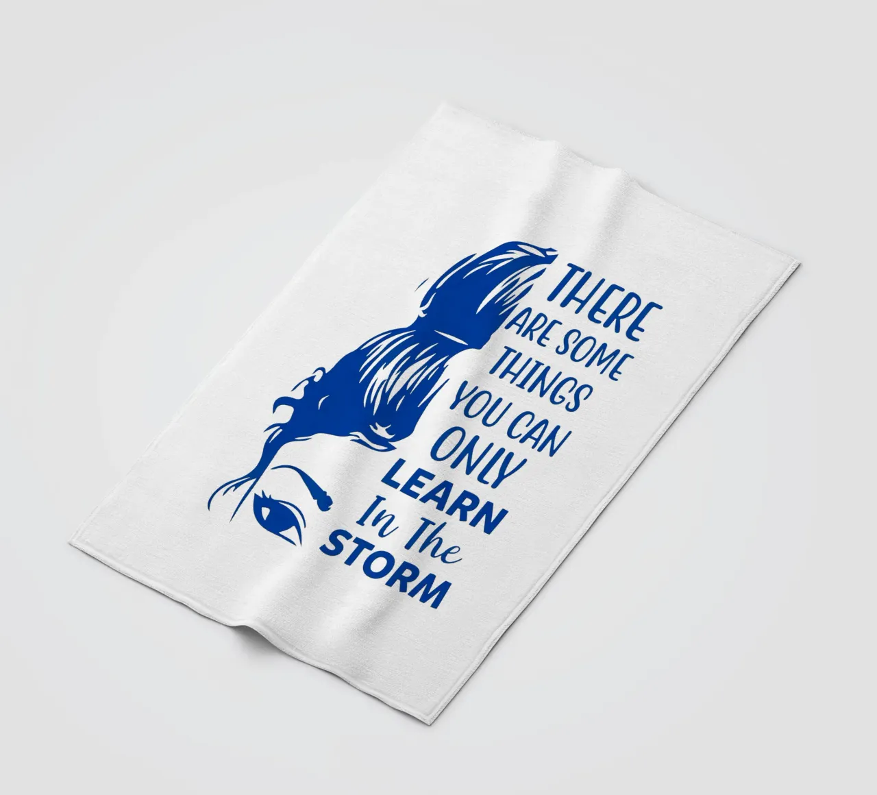 There are some things you can only learn in the storm fleece blanket by Whiskers & Ink Kreations