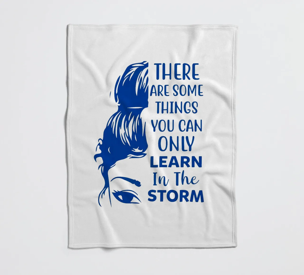 There are some things you can only learn in the storm fleece blanket by Whiskers & Ink Kreations