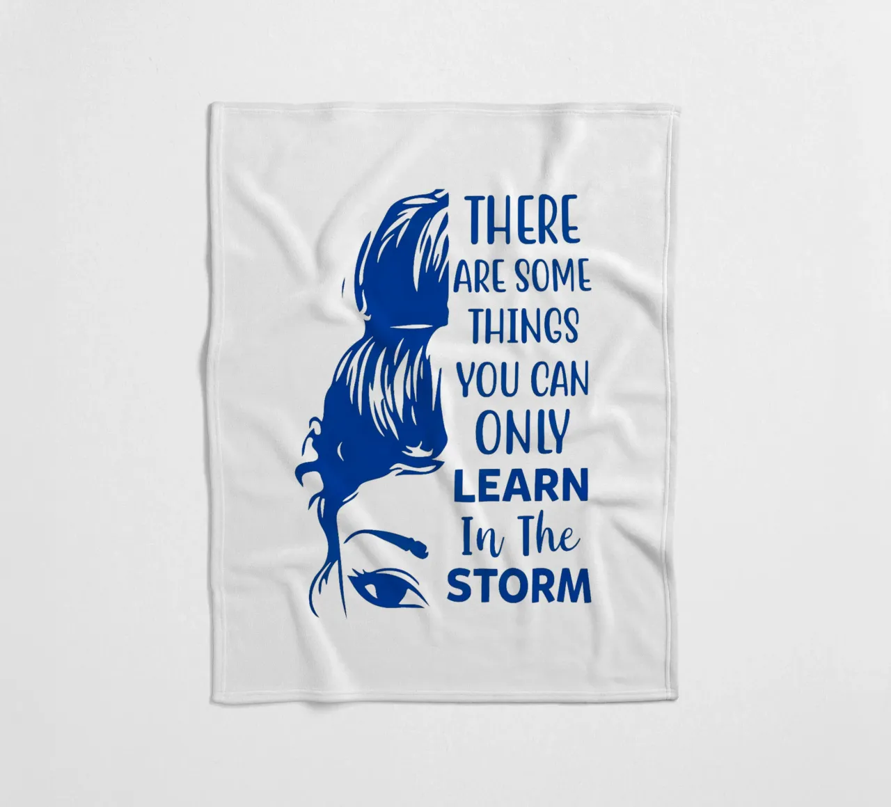 There are some things you can only learn in the storm fleece blanket by Whiskers & Ink Kreations