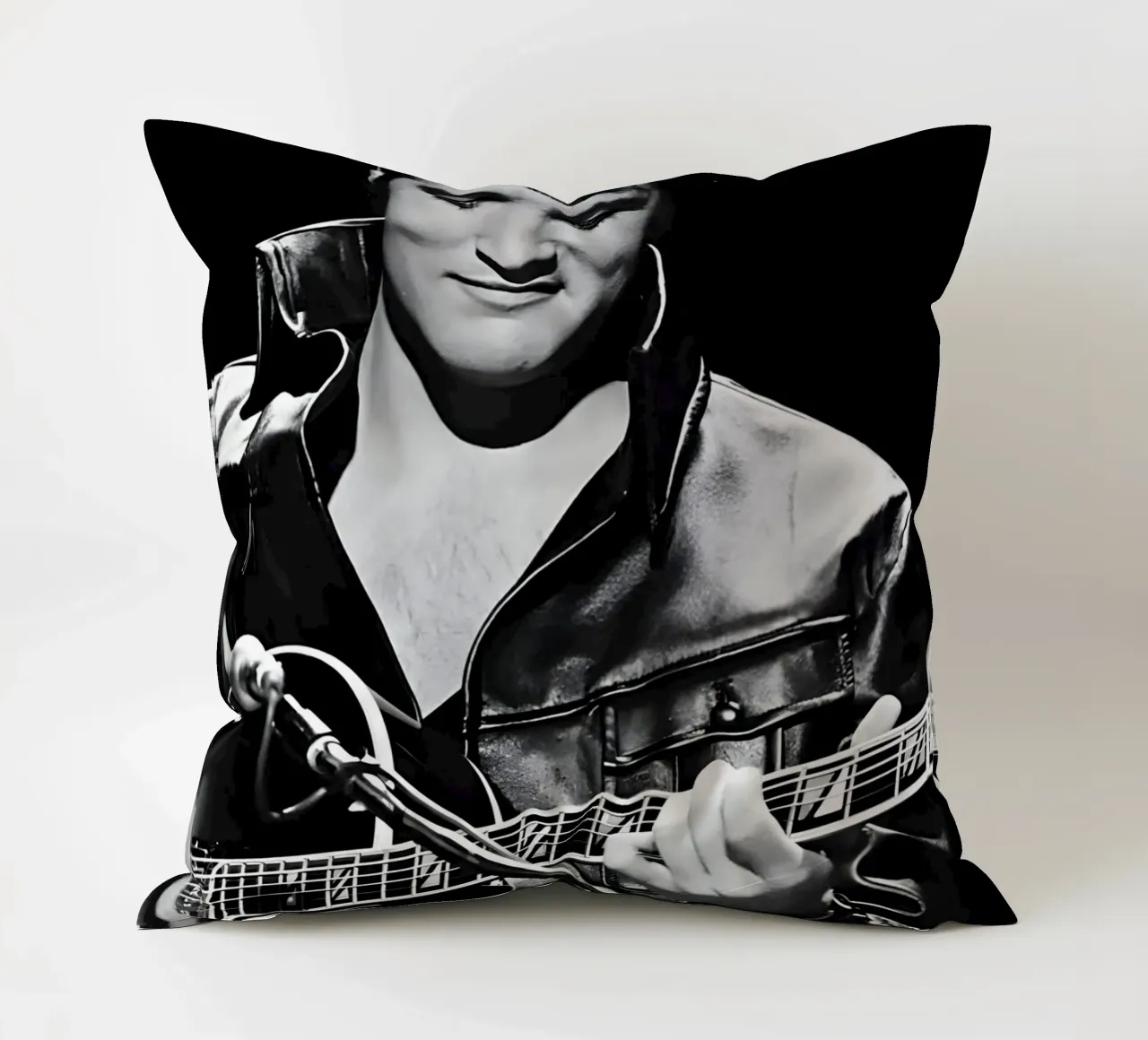 "Elvis Presley cuscino da Low poly art