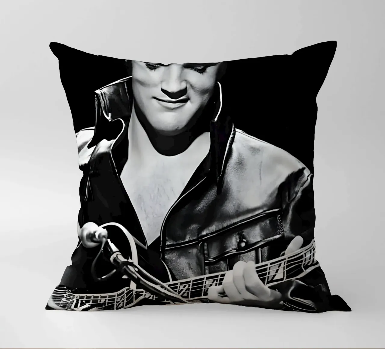 "Elvis Presley cuscino da Low poly art