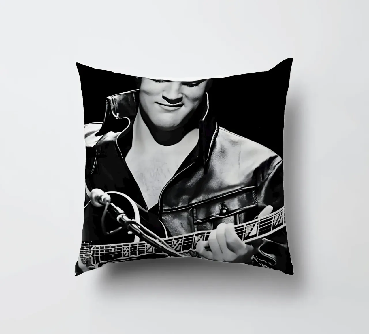 "Elvis Presley cuscino da Low poly art